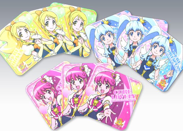 HAPPINESS CHARGE PRECURE! Paper Coaster Set