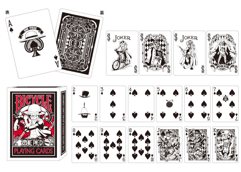 ONE PIECE Bicycle Playing Cards