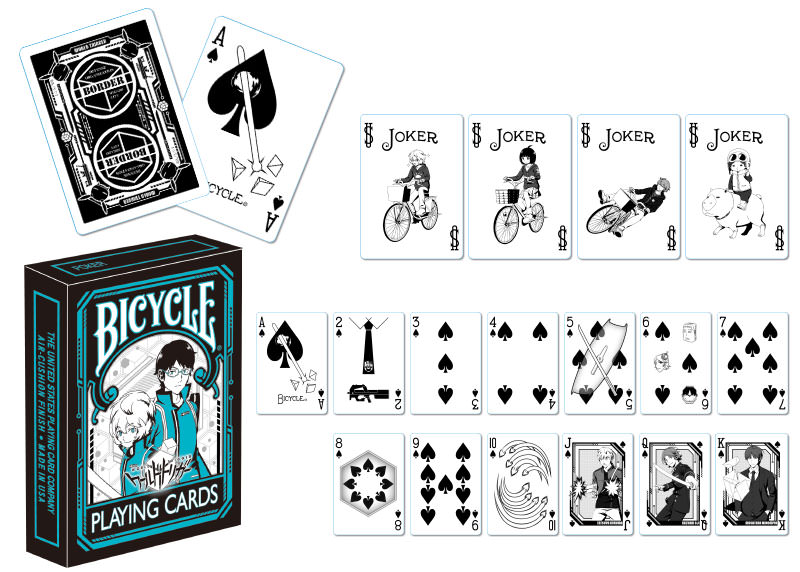 WORLD TRIGGER Bicycle Playing Cards