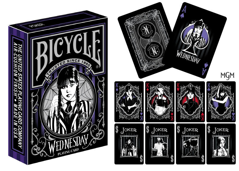 WEDNESDAY WEDNESDAY Bicycle Playing Cards