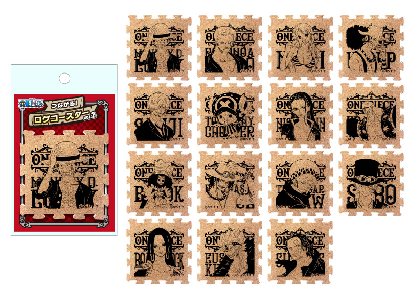 ONE PIECE Cork Coaster ver.2