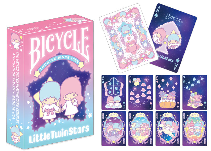 サンリオ キャラクター LittleTwinStars バイスクルトランプ