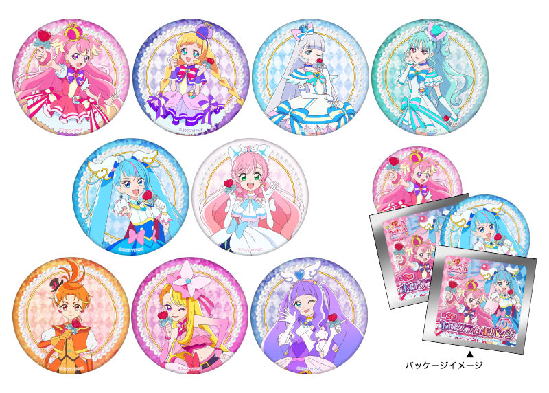 映画キミとアイドルプリキュア♪お待たせ!キミに届けるキラッキライブ! ホログラム缶バッジ 第2弾