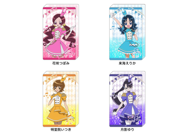 ハートキャッチプリキュア！ 15周年メモリアルグリッターアクリルブロック Vol.2