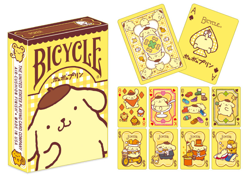 サンリオ キャラクター ポムポムプリン バイスクルトランプ