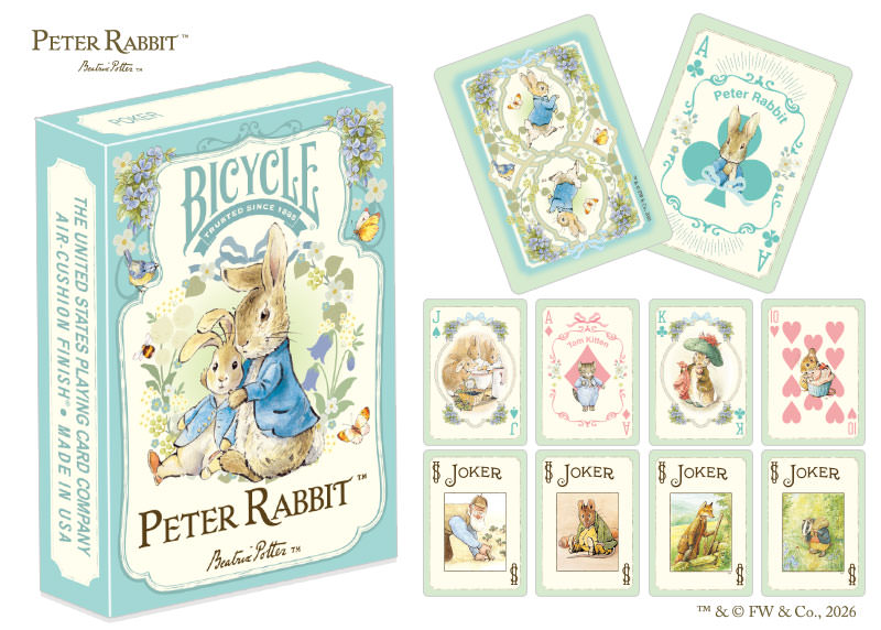 ピーターラビット™ バイスクルトランプ